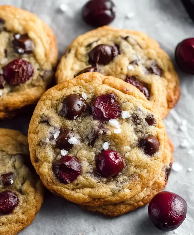 Cherry Chocolate Chip Cookies – Best Ever Recipe