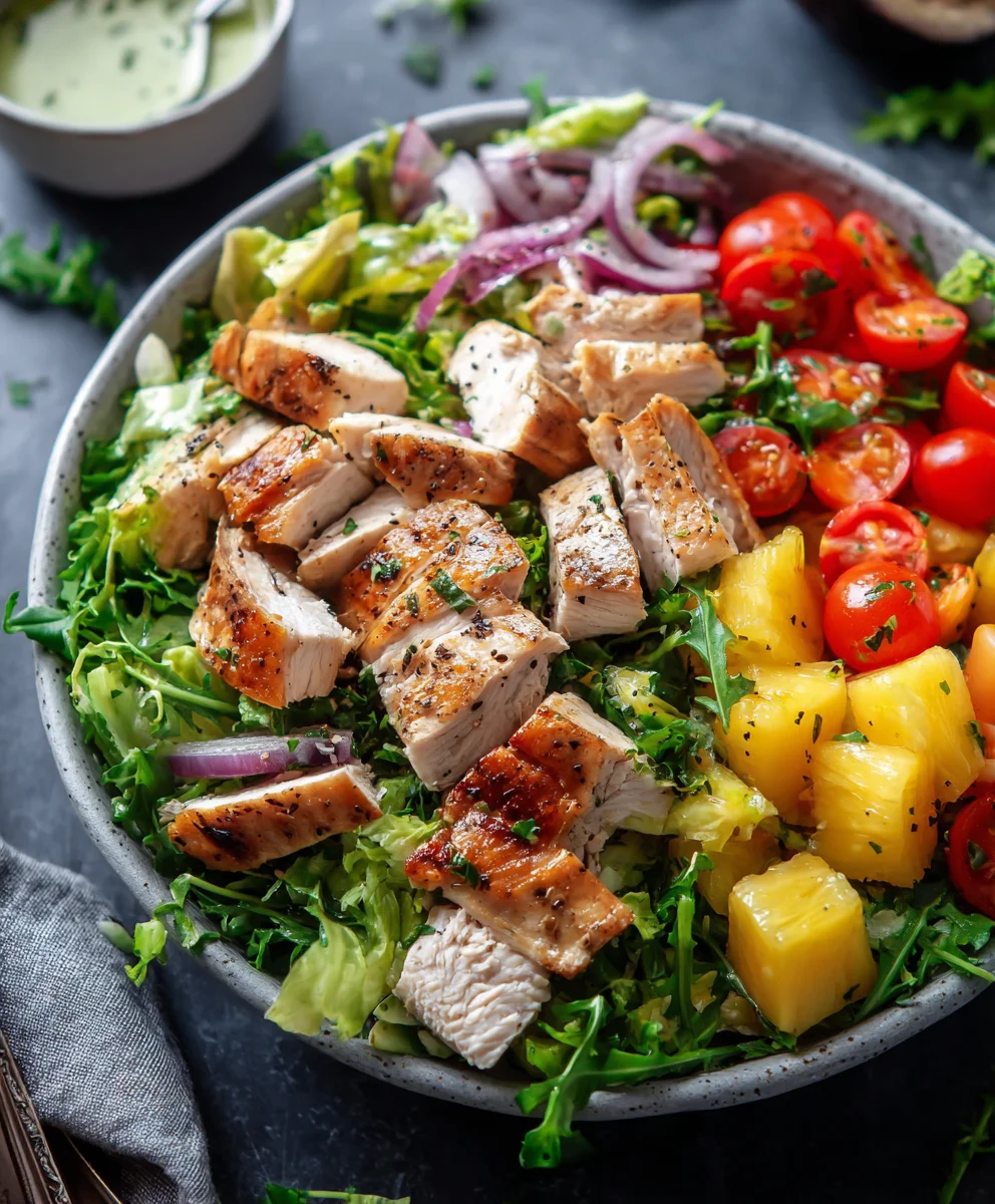 Hawaiian Chicken Salad Gluten-Free Whole Health