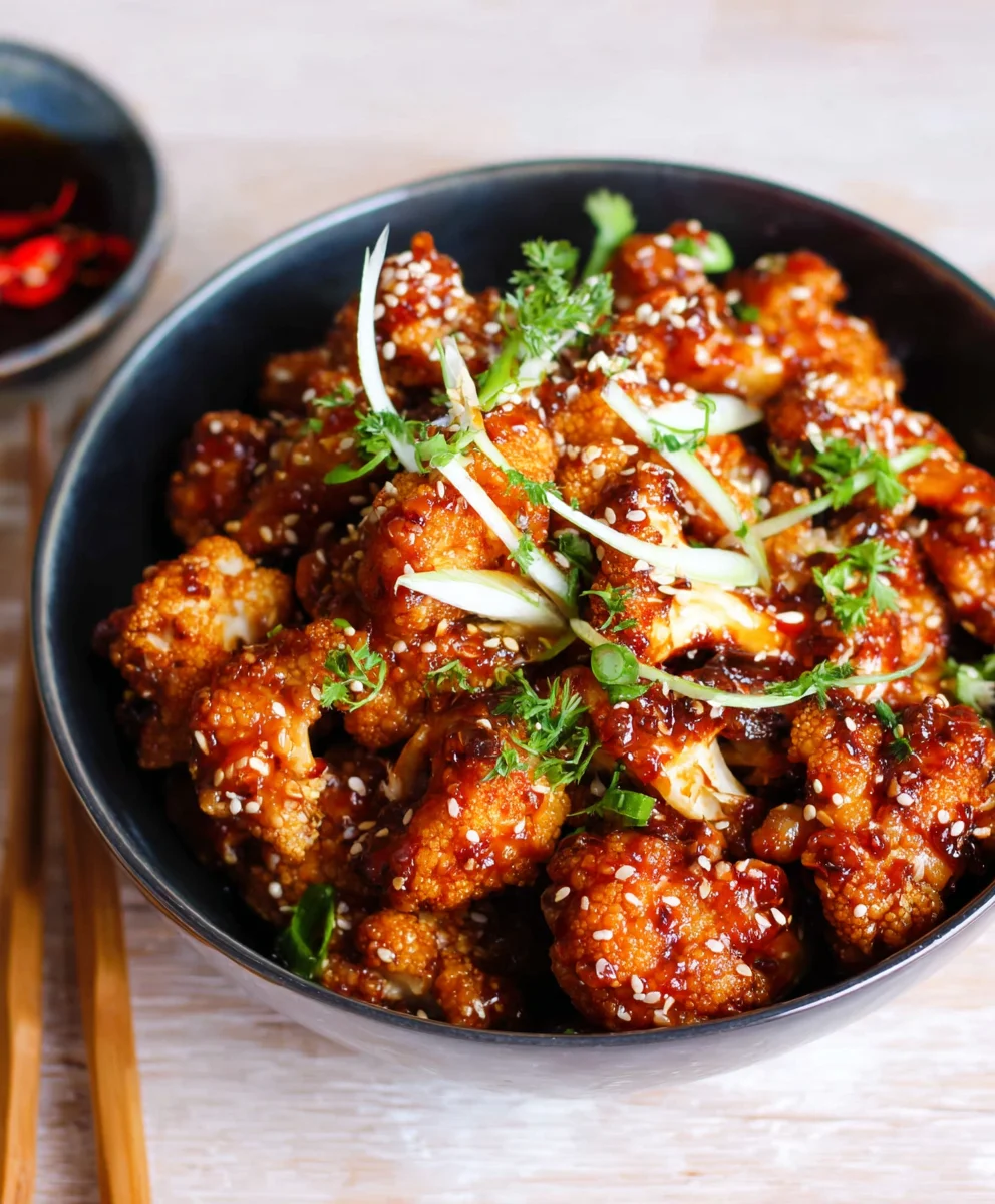 Sticky Sesame Cauliflower-Easy Beef Recipe