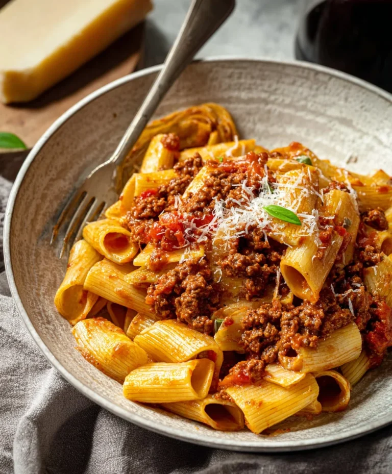 Hearty Beef Ragu Pasta-Easy Tomato Sauce Recipe