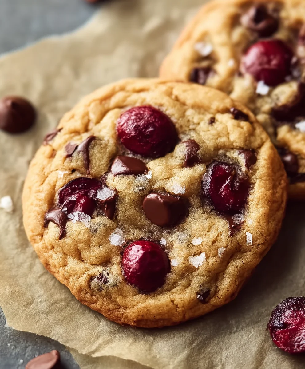 Cherry Chocolate Chip Cookies - Best Ever Recipe