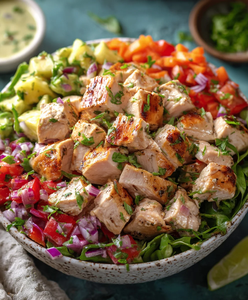 Hawaiian Chicken Salad Gluten-Free Whole Health