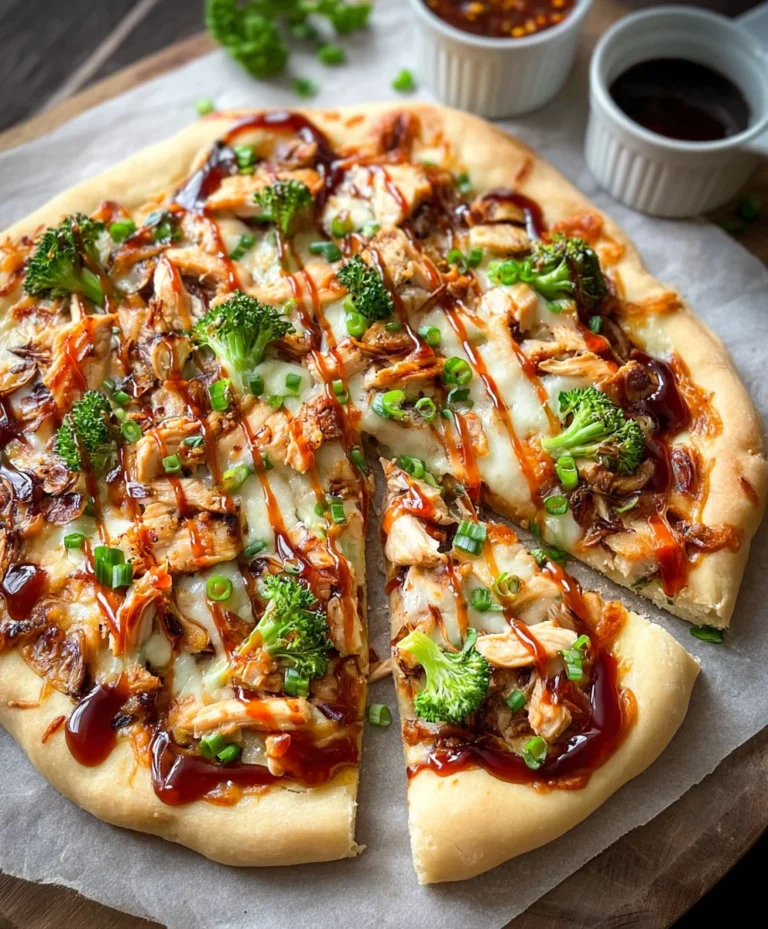 Teriyaki Chicken Pizza Recipe- Delicious & Easy Dinner