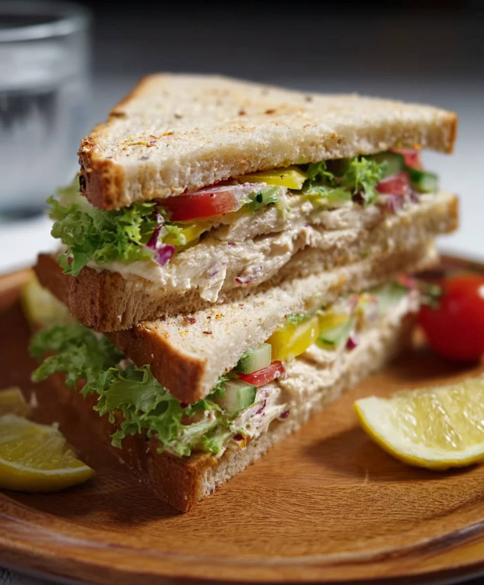 Cold Chicken Sandwich - Lunchbox Ideas Better Than Bakery