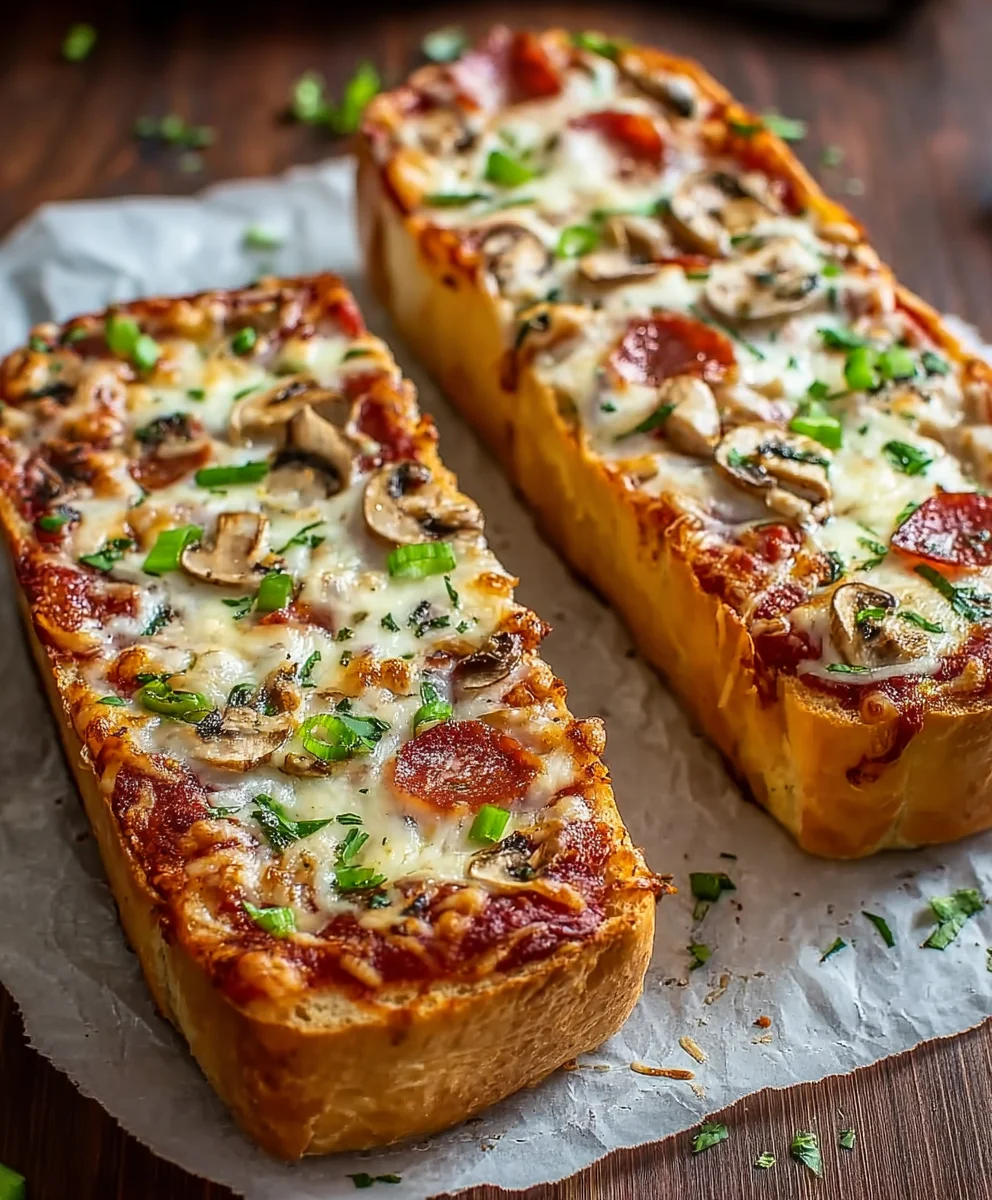 Easy French Bread Pizza Recipe-Fast & Delicious