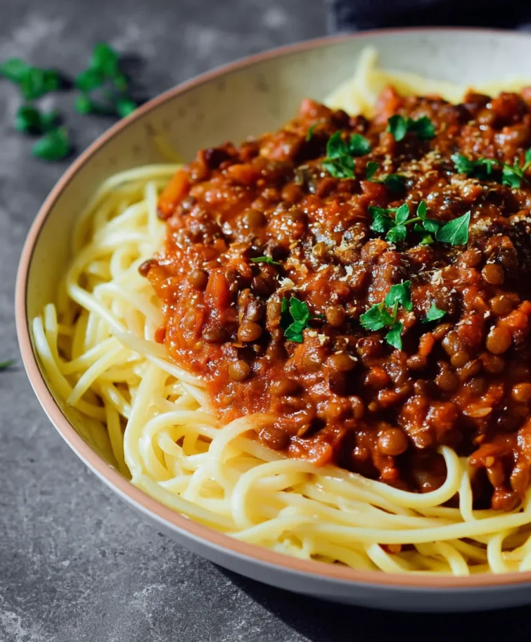 Hearty Vegan Bolognese – Rich Plant-Based Flavor