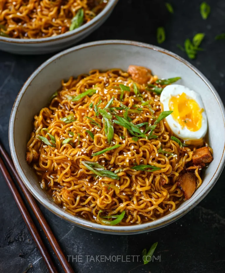 Easy Saucy Beef Ramen Noodles – Quick & Flavorful