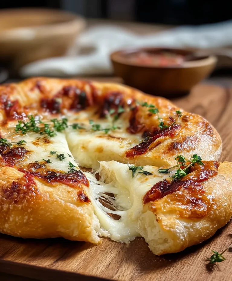 Stuffed Brie Cheese Pizza- Creamy & Delicious Recipe