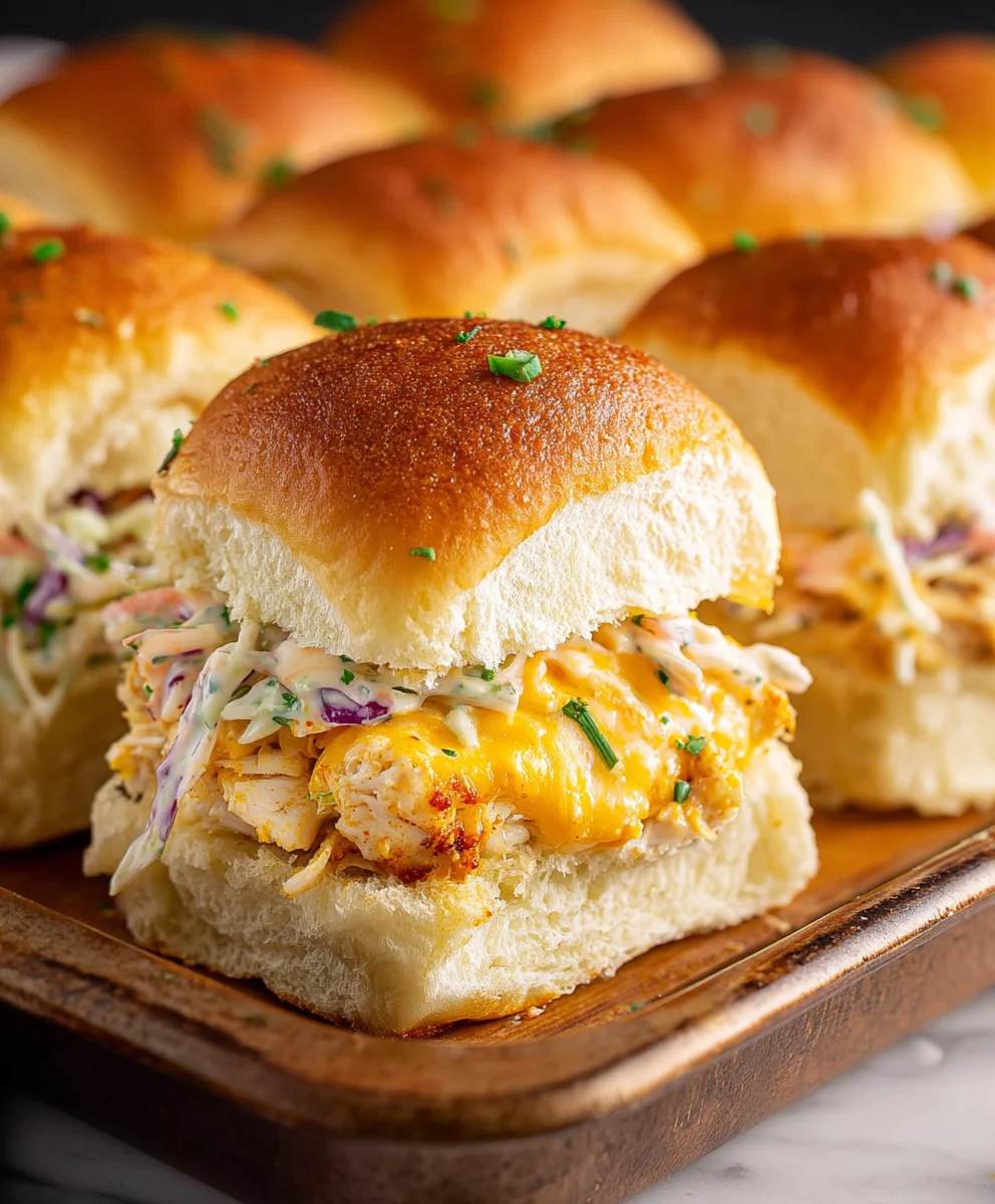 Easy Crack Chicken Sliders Hawaiian Rolls Recipe
