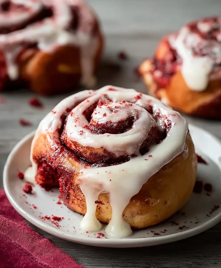 Red Velvet Cinnamon Rolls From Scratch-Easy Homemade Treats