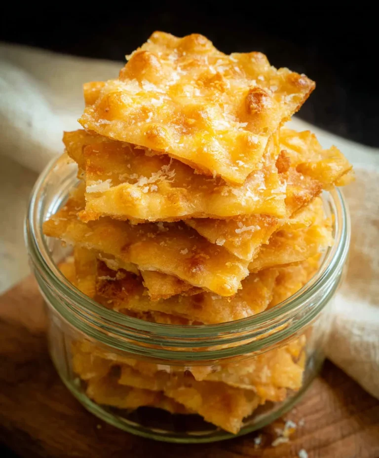 Sourdough Cheddar Crackers – Easy Homemade Crispy Snacks