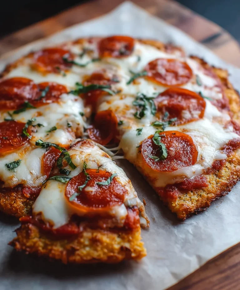 Keto Chicken Crust Pizza – Delicious Low Carb Recipe