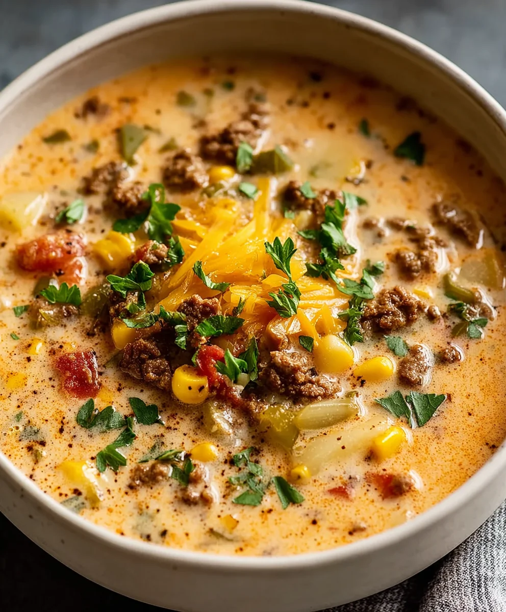 Creamy Beef Cowboy Soup Recipe - Hearty Family Favorite