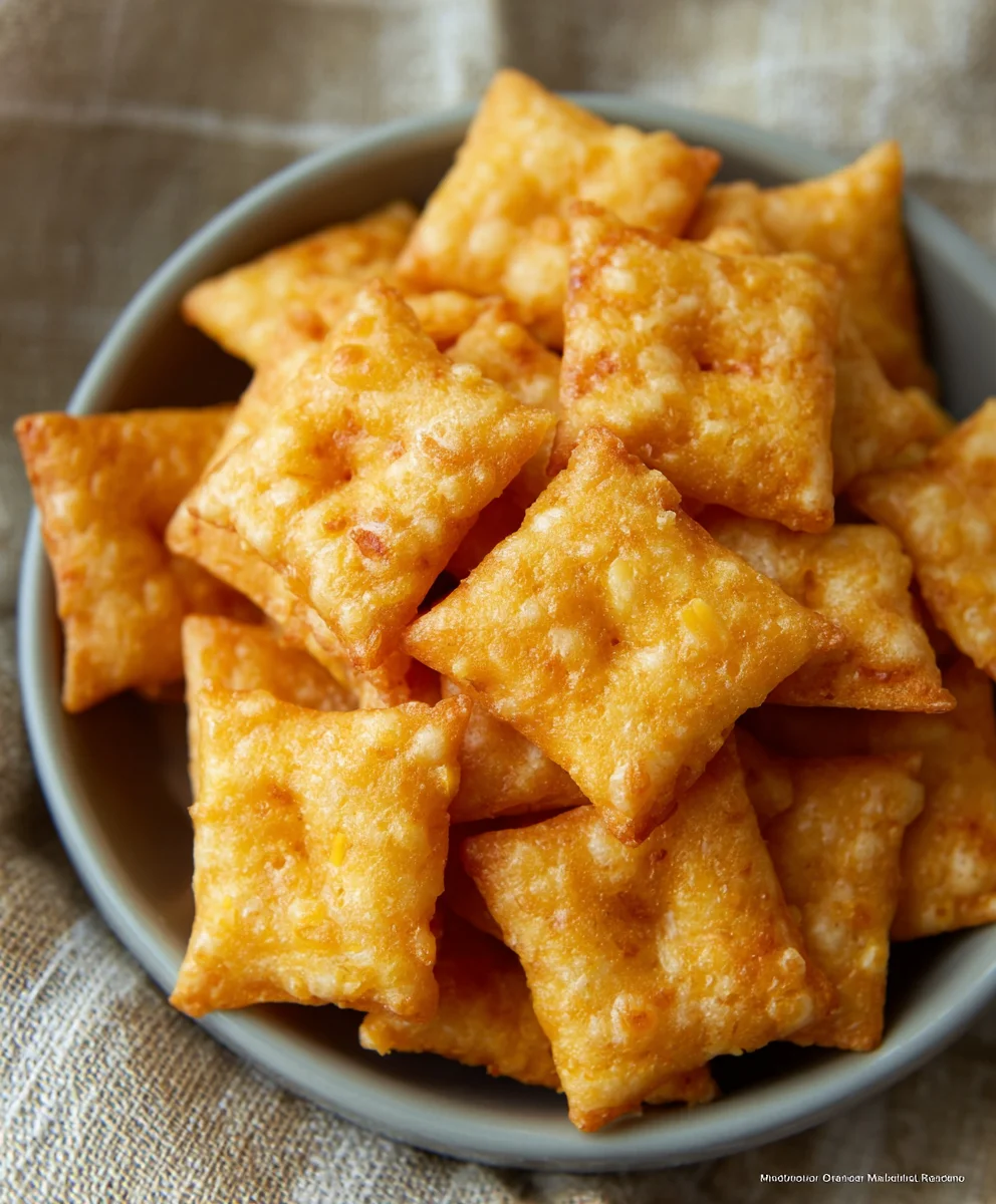 Gluten-Free Cheez-Its - Delicious Homemade Snack Crackers
