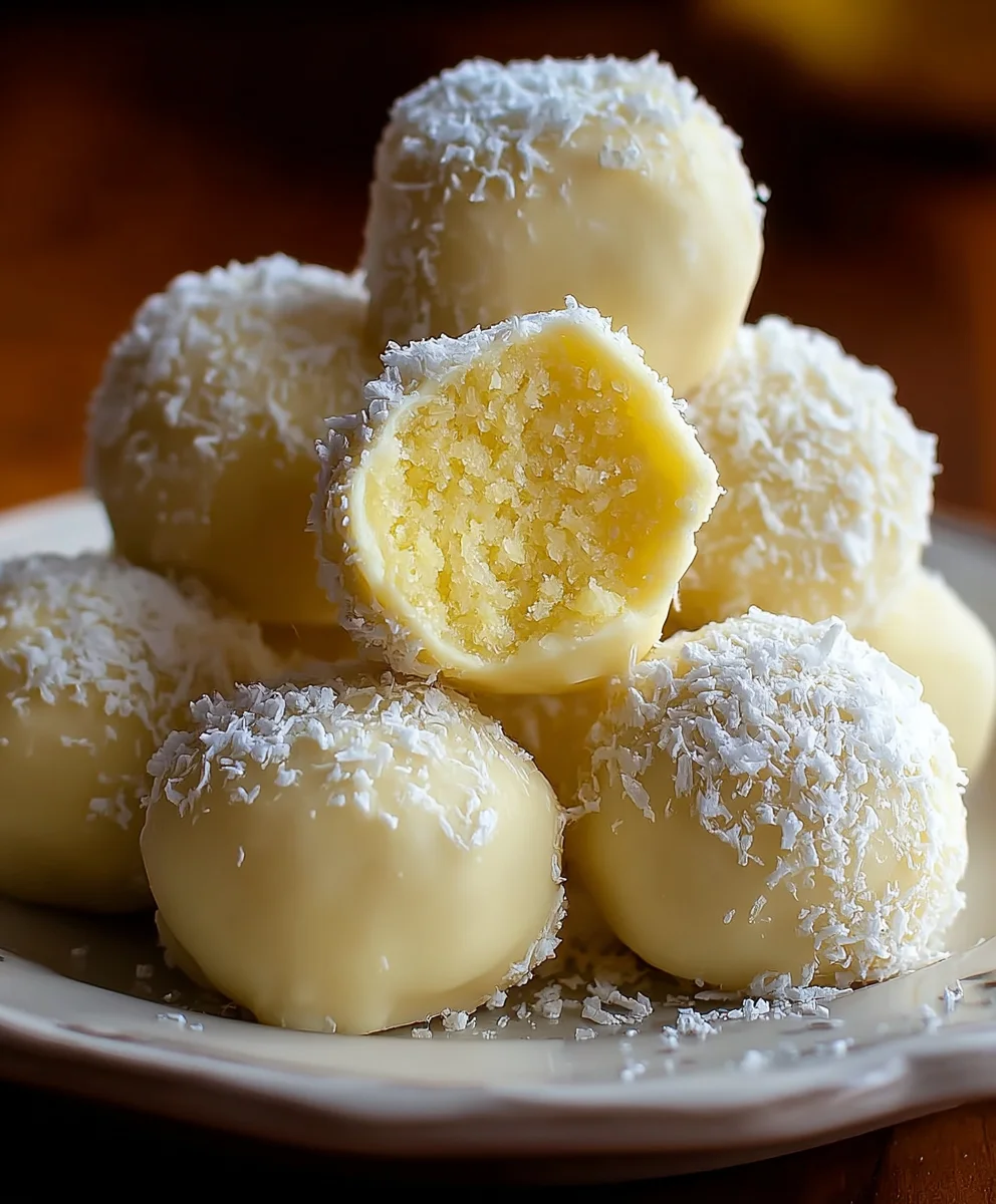Zesty Lemon Truffles - Easy No-Bake Dessert Delight