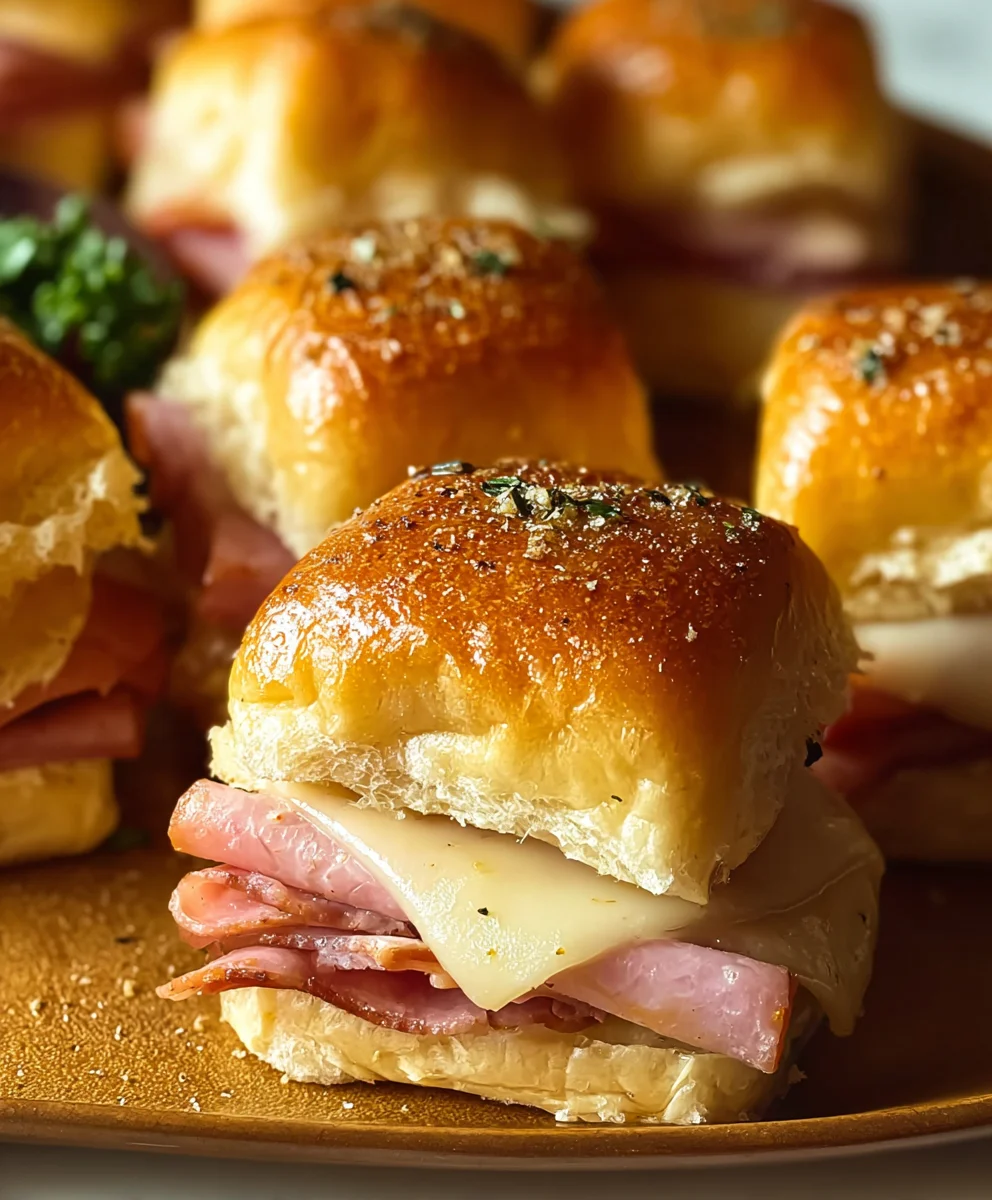 Easy Beef Beef Ham Swiss Sliders - Quick Appetizer Recipe