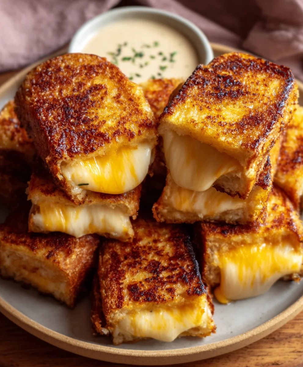Hawaiian Roll Grilled Cheese- Sweet & Savory Bliss