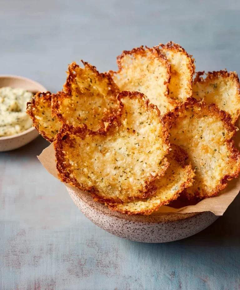 Crispy Cottage Cheese Chips – Healthy & Easy Snack