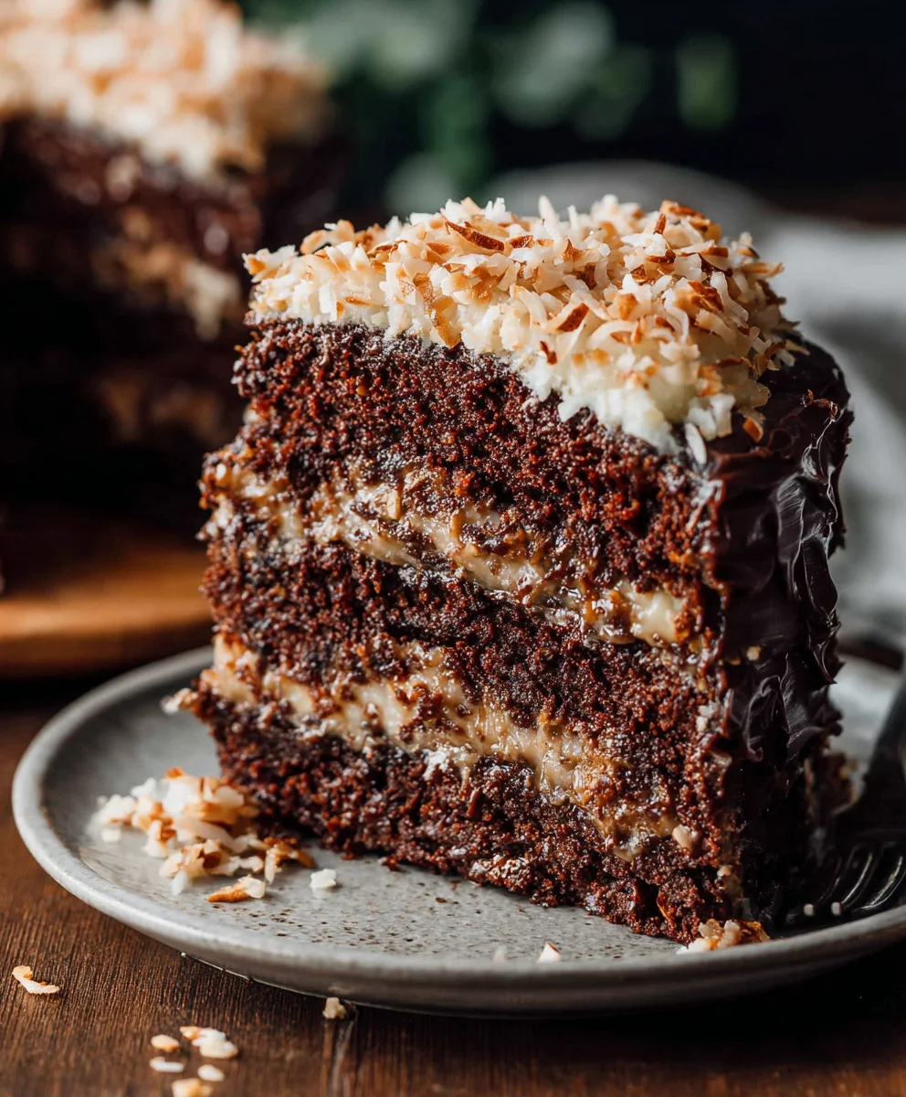 Authentic German Chocolate Cake - Best Recipe