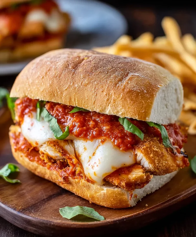 Easy Chicken Parmesan Sandwiches – Quick & Delicious