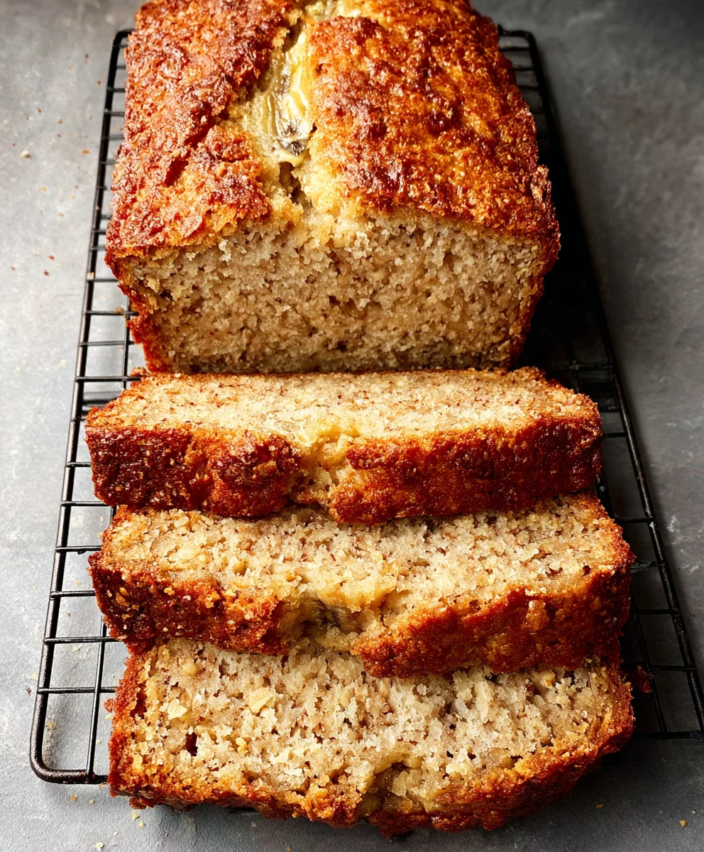 Healthy Cottage Cheese Banana Bread Recipe