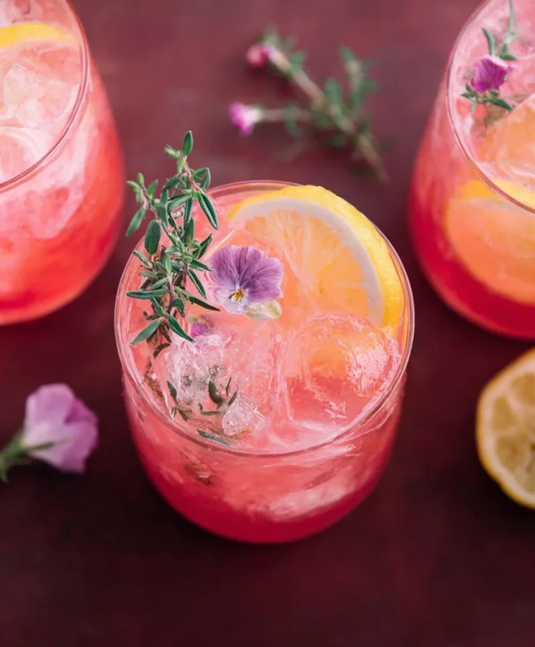 Refreshing Pink Lemonade Drink – Non-Non-Non-Alcoholic Alternativeic Cocktail