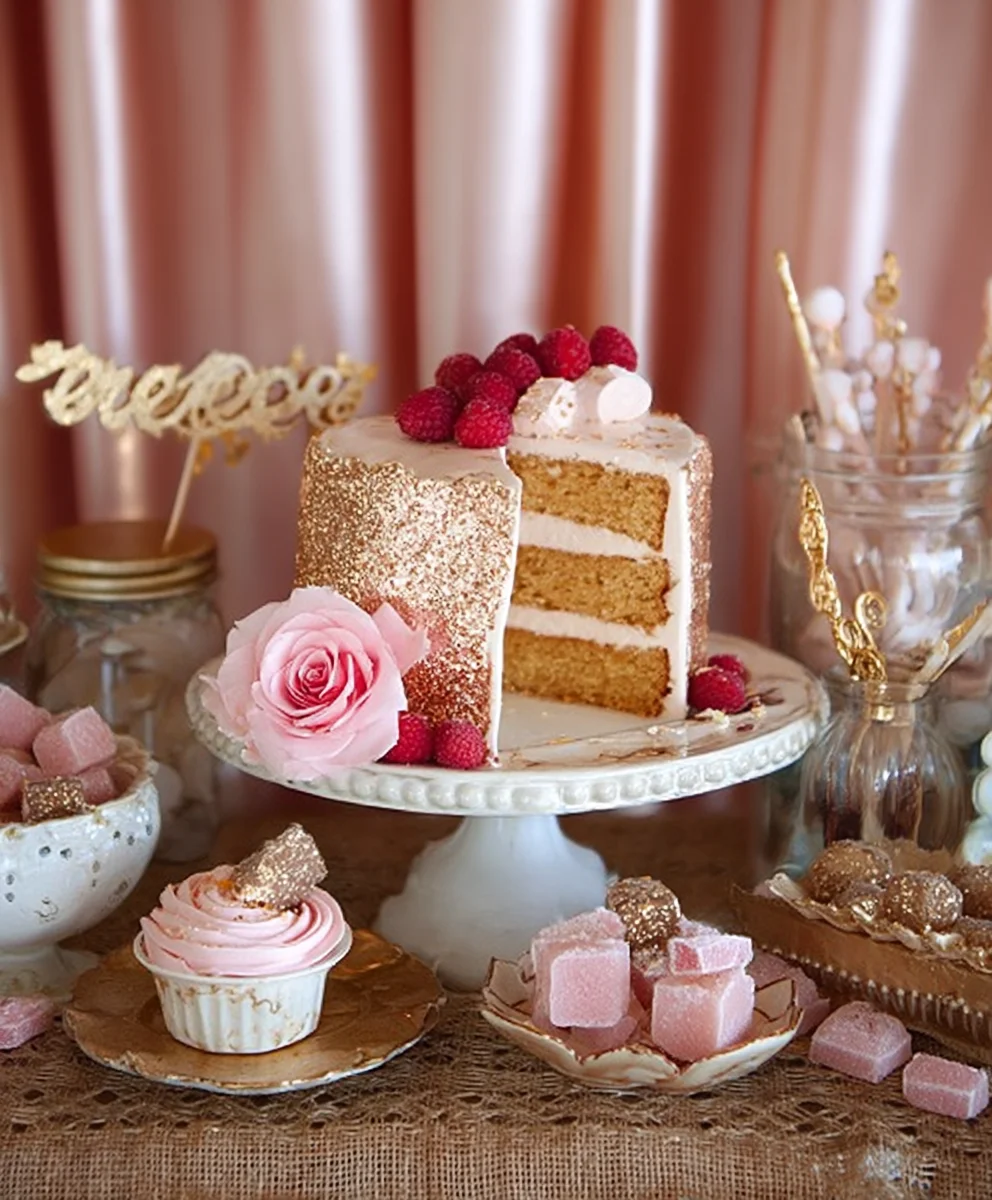 Vintage Wedding Dessert Table-Timeless Sweets