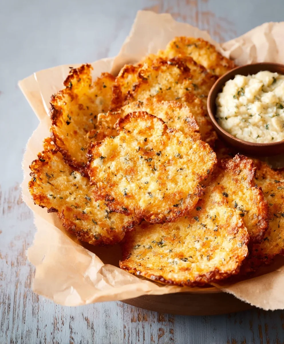 Crispy Cottage Cheese Chips - Healthy & Easy Snack