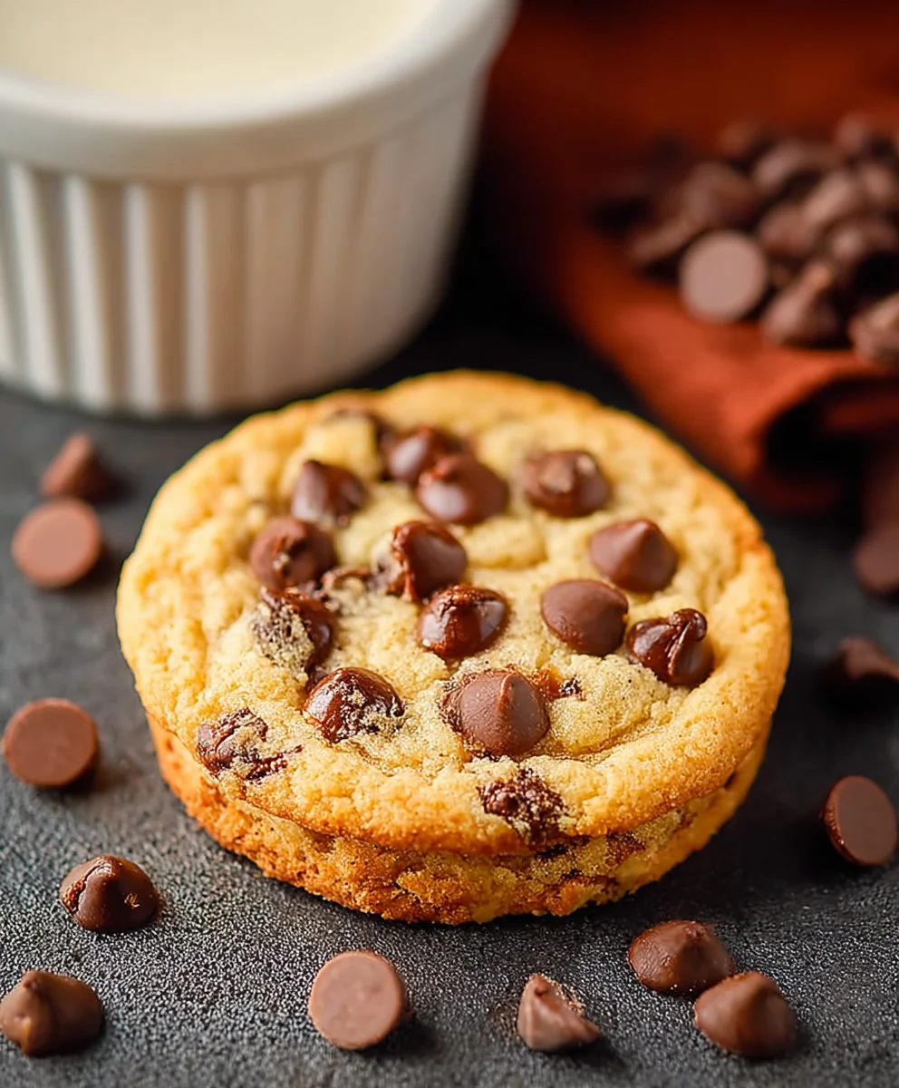 Easy Microwave Chocolate Chip Cookie-Quick Treat