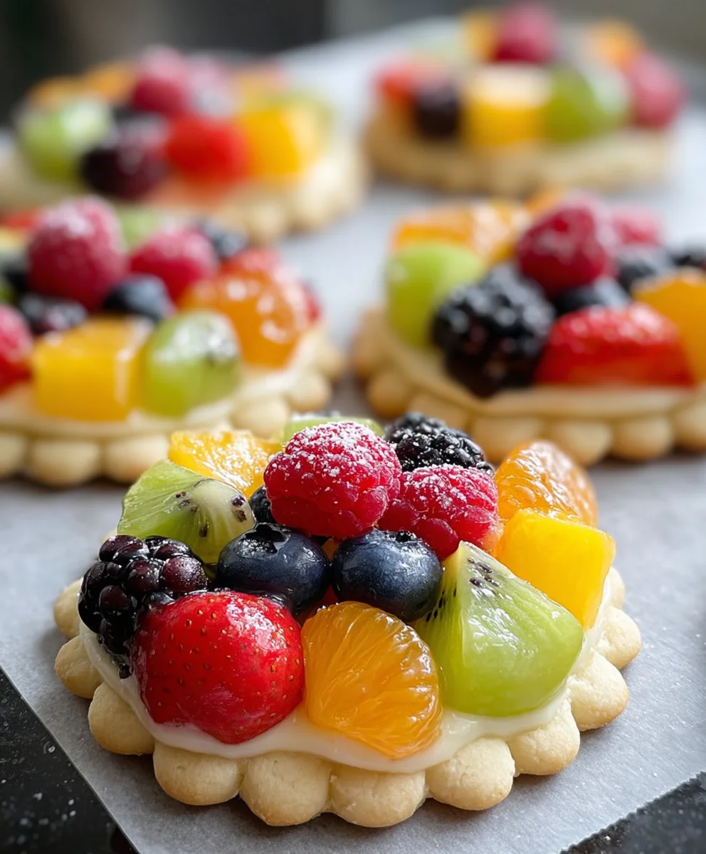 Fruity Fun-Fruit Pizza Cookies Recipe