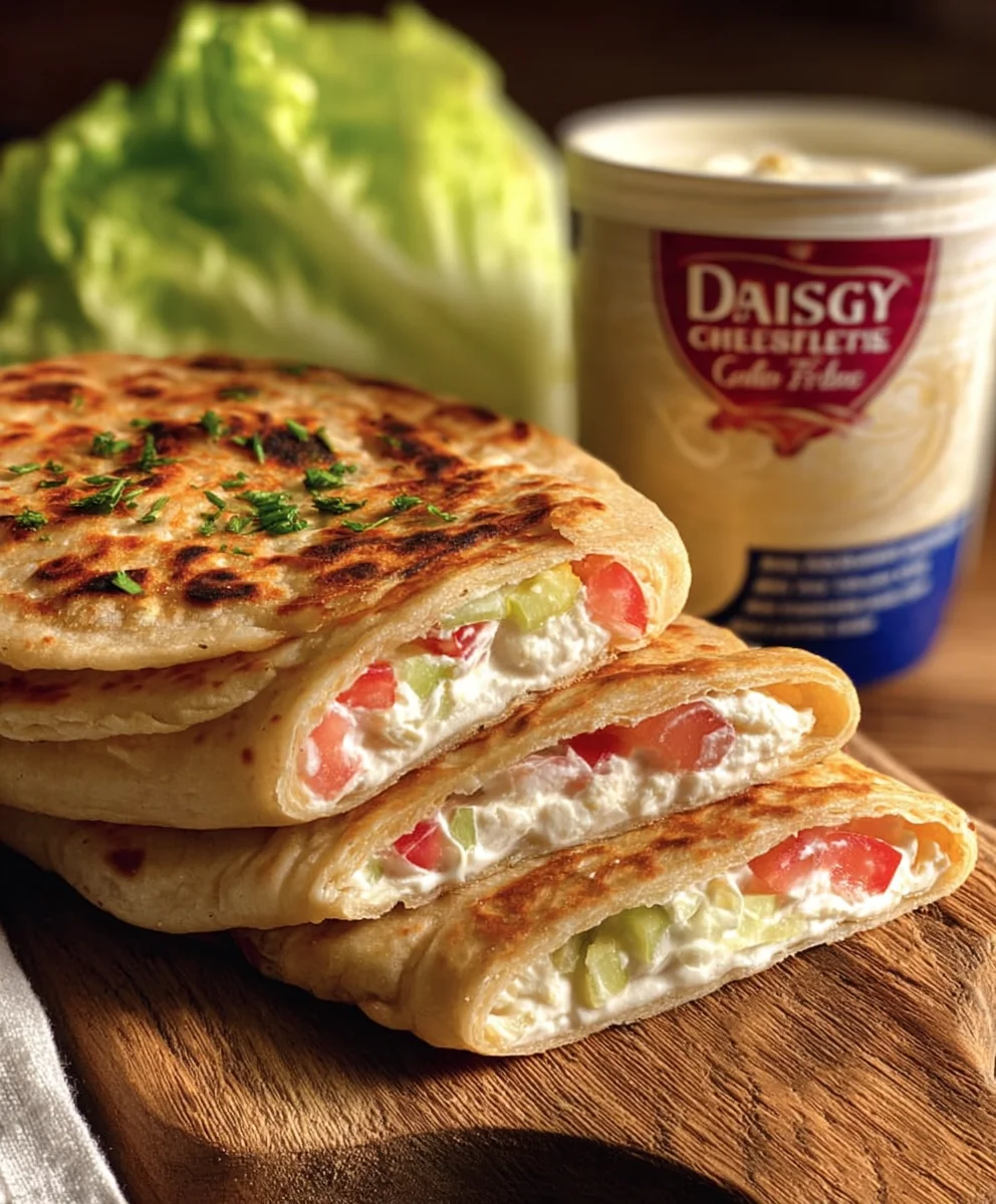 Easy Ingredient Cottage Cheese Flatbread Recipe