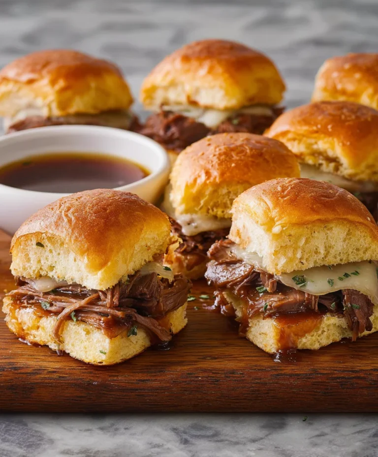 Easy French Dip Sliders Recipe – Best Flavor