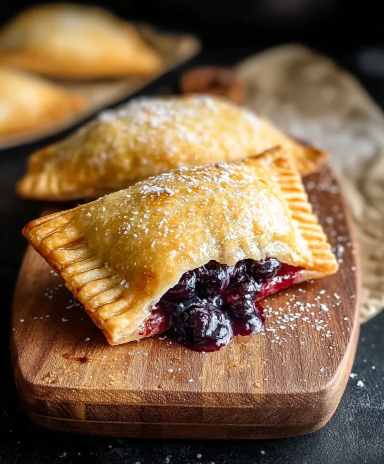 Blackberry Hand Pies-Sweet & Easy Dessert Recipe