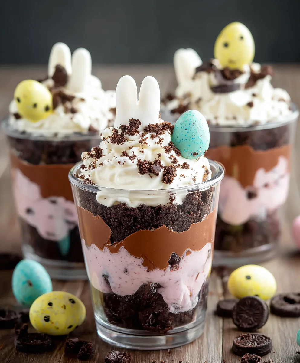 Easter Dirt Cups-Easy Fun Dessert Recipe