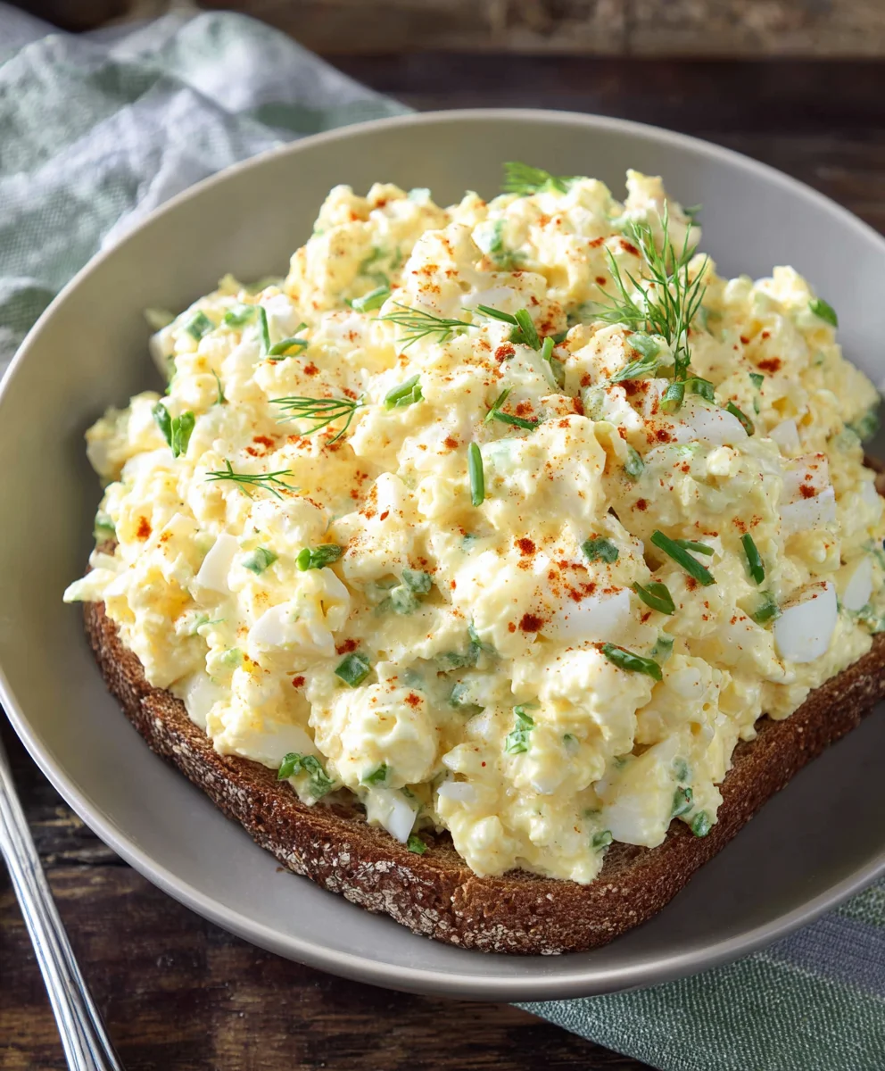 Simple Cottage Cheese Egg Salad - Easy Recipe