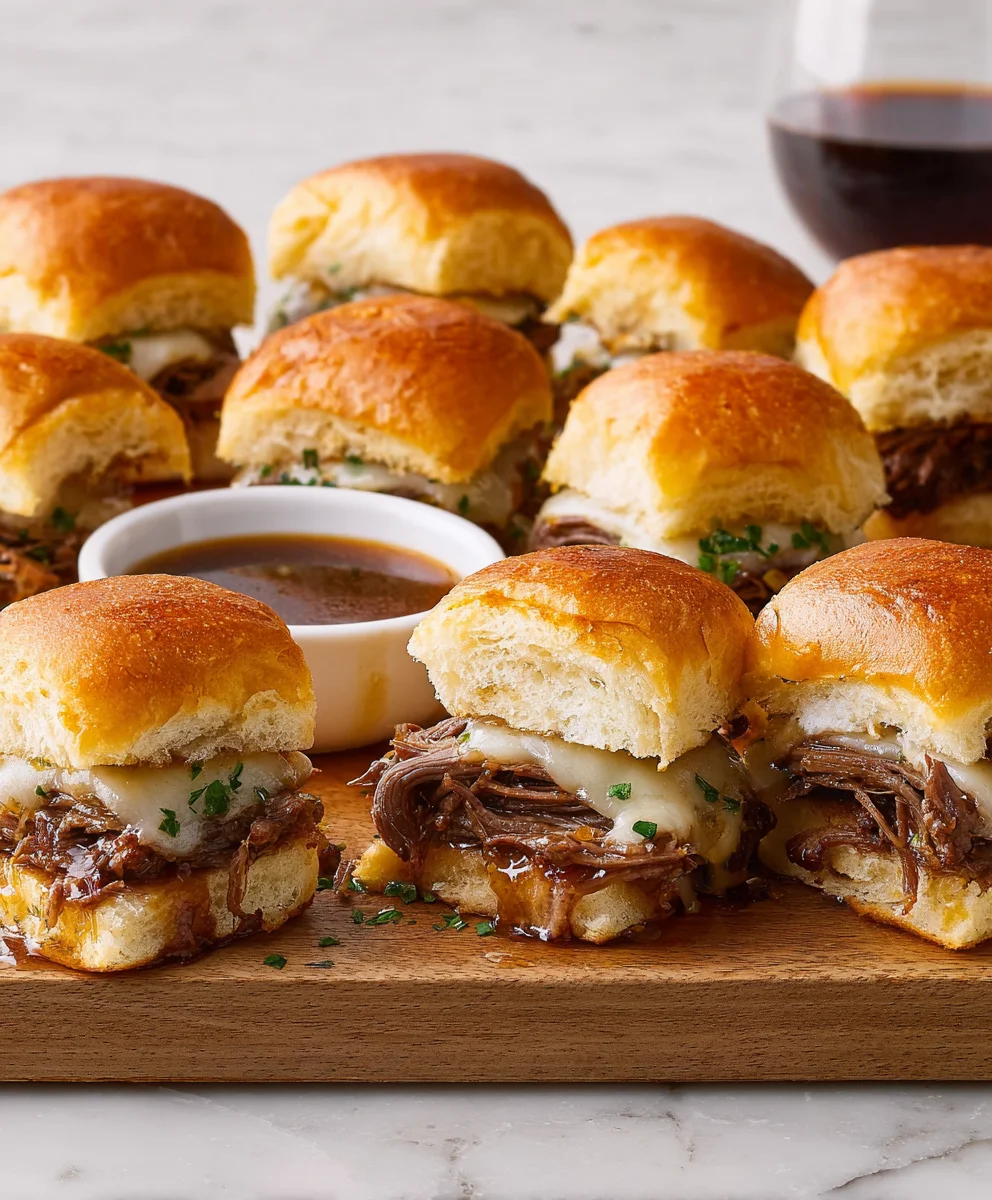 Easy French Dip Sliders Recipe - Best Flavor