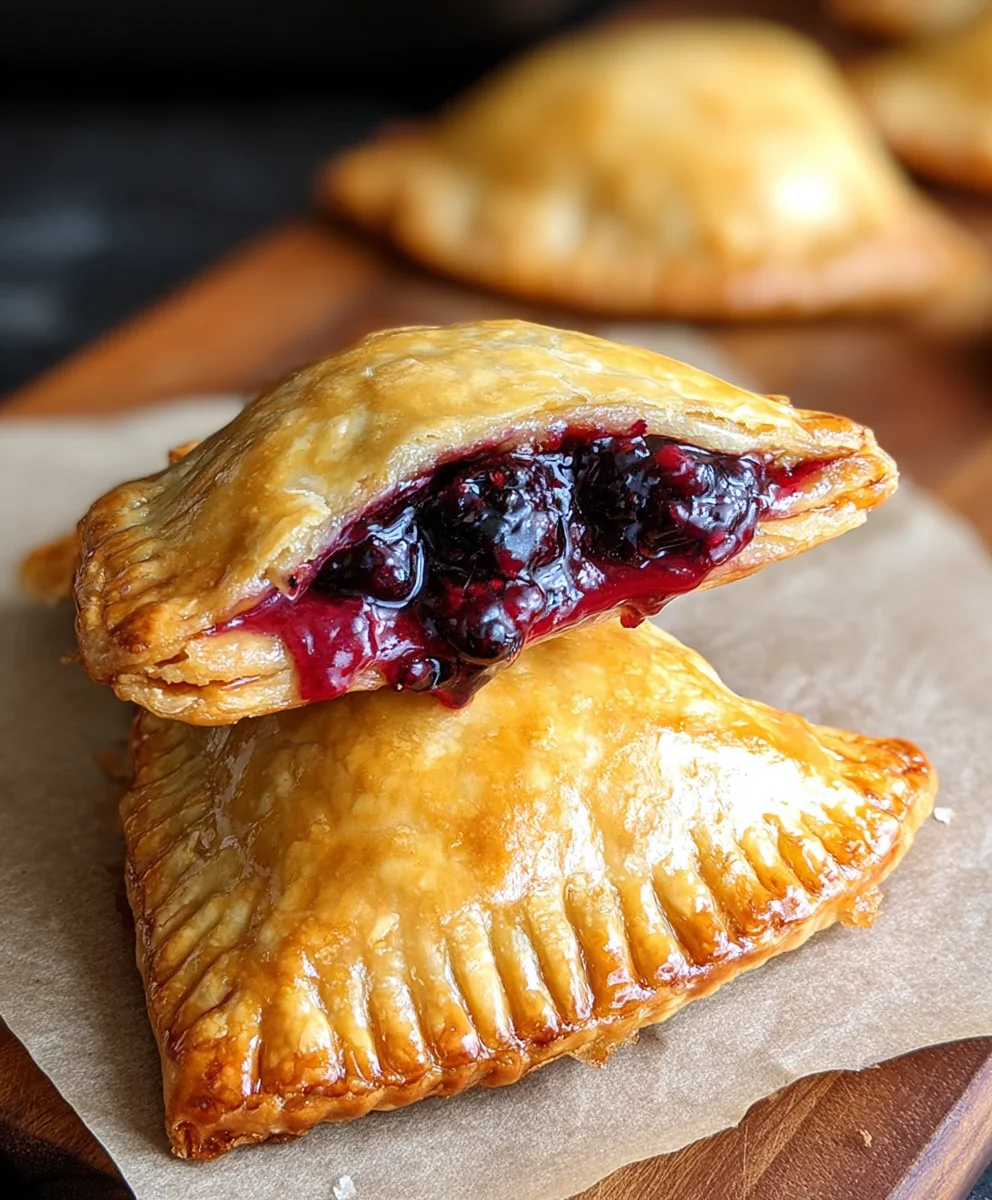 Blackberry Hand Pies-Sweet & Easy Dessert Recipe