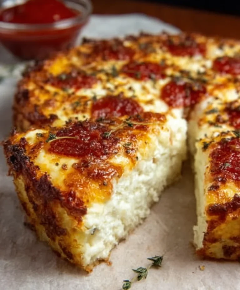Pizza Cottage Cheese Bake- Easy Low Carb Meal