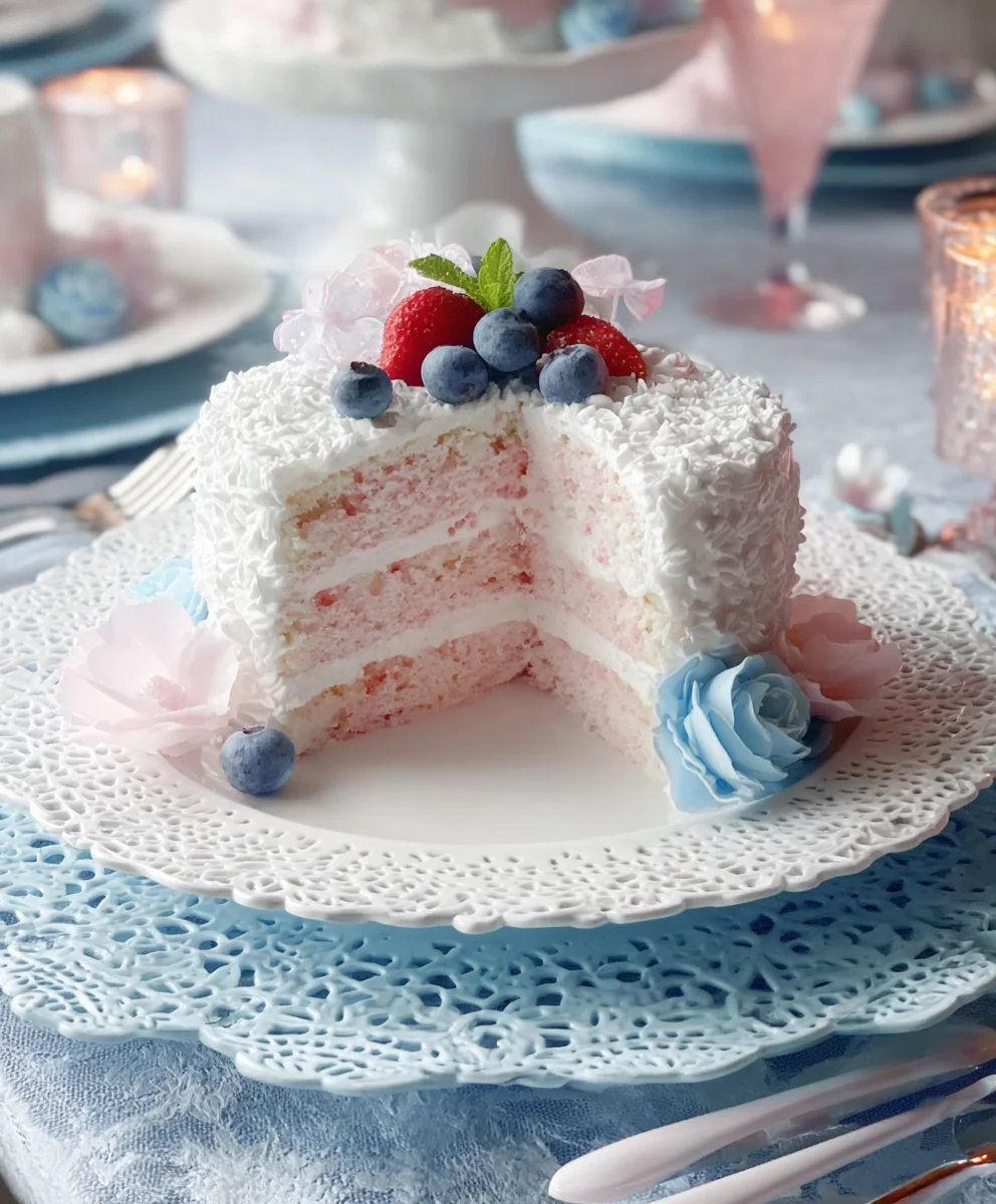 Dreamy Pink Blue Coquette Party Bites - Easy Recipes