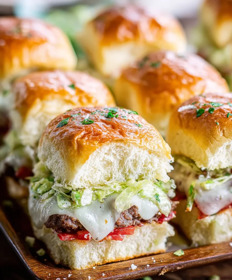 Beef Italian Grinder Sliders – Easy Dinner Idea