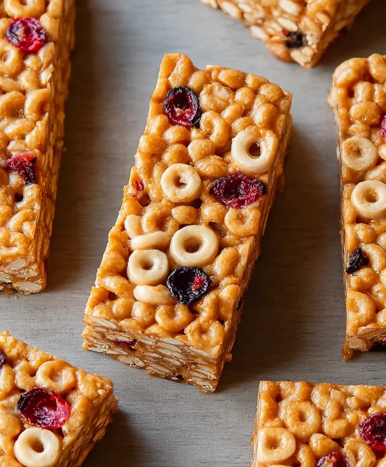 Easy Cereal Bars- Quick & Delicious Snack Recipes