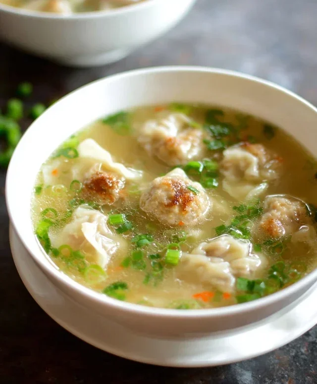 Naked Wonton Soup
