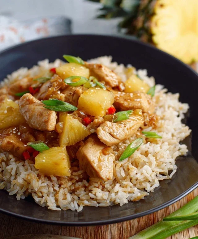 Pineapple Chicken and Rice