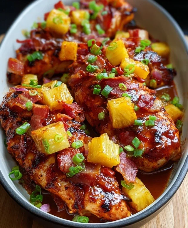 Beef Beef Bacon Pineapple BBQ Chicken