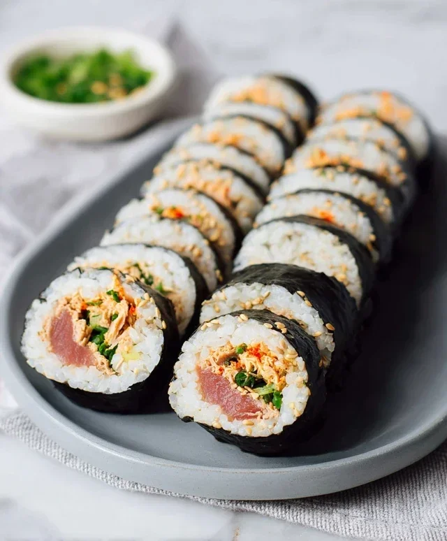 Easy 15-min. Spicy Tuna Kimbap