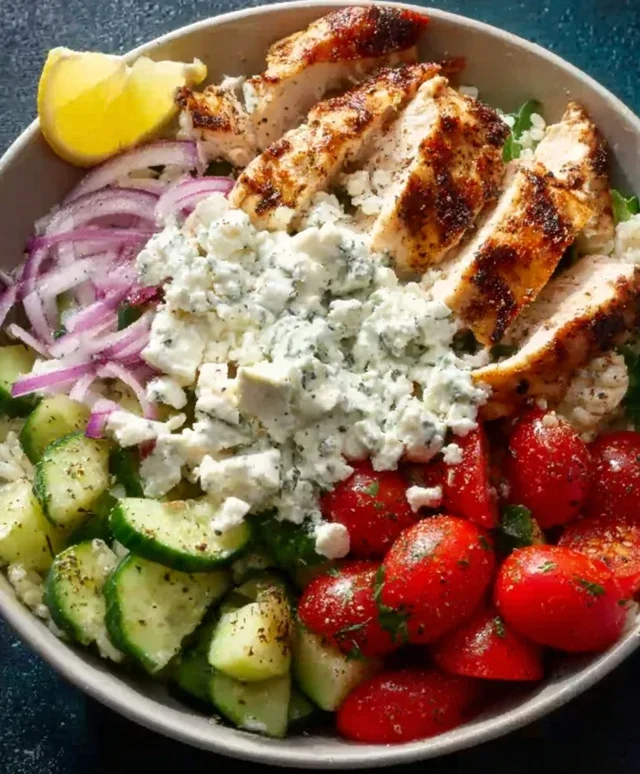 Greek Chicken Bowls