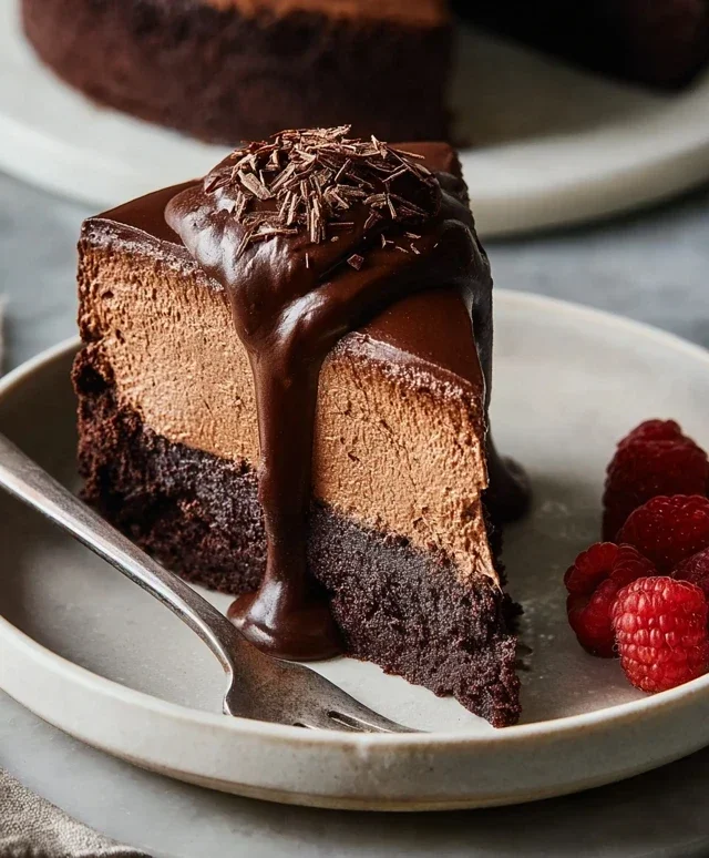 Vegan Chocolate Mousse Cake