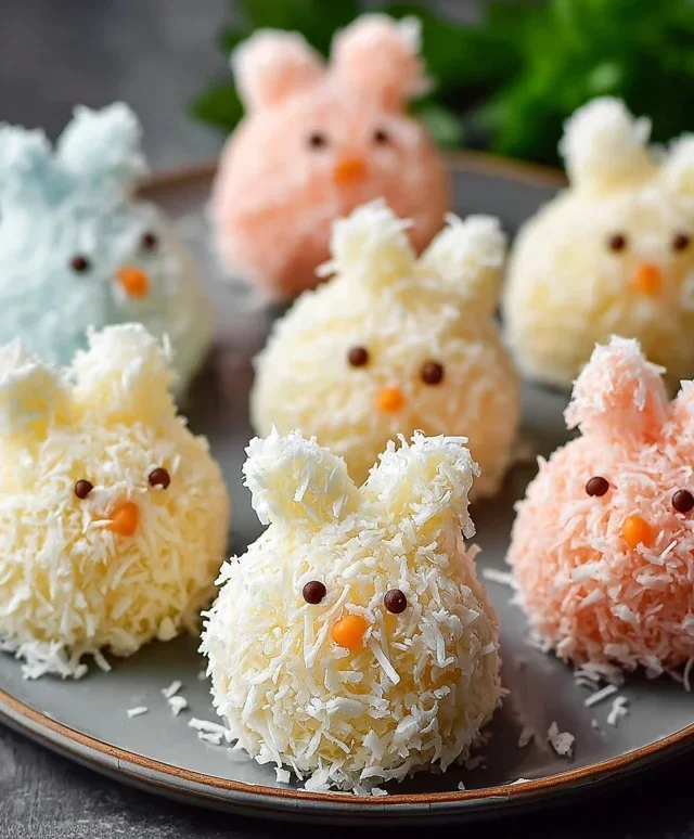 Easter Bunny Coconut Tails