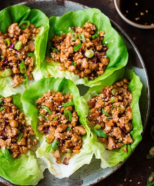 Crunchy PF Chang's Lettuce Wraps