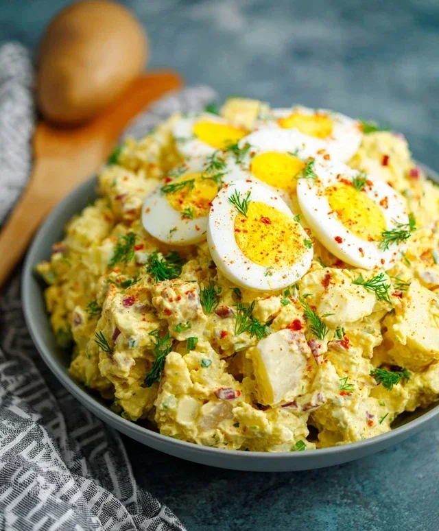 Deviled Egg Potato Salad